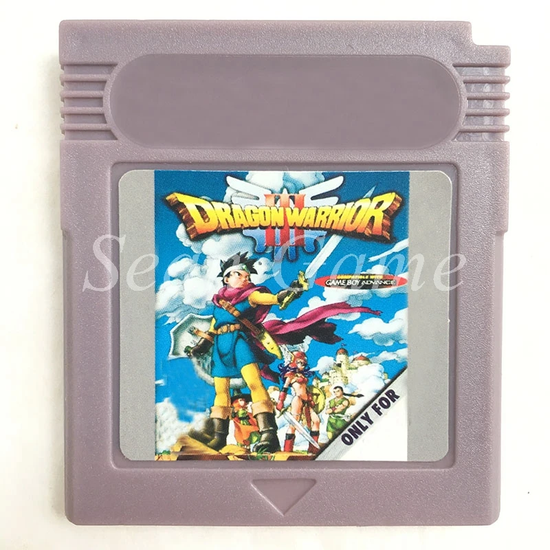 16 бит портативная консоль видео игровая карта картридж для Dragon Warrior 3 ENG/KOR версия