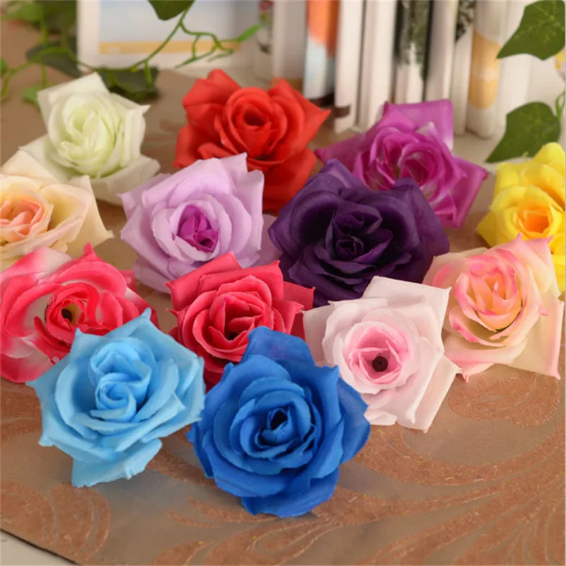 10 Pcs Artificial Simulation Rose Flower Head Valentine's Gift Bridal Wedding Party Home Decoration Color Mix Silk Fake Flowers
10 Pcs Artificial Simulation Rose Flower Head Valentine's Gift Bridal Wedding Party Home Decoration Color Mix Silk Fake Flowers