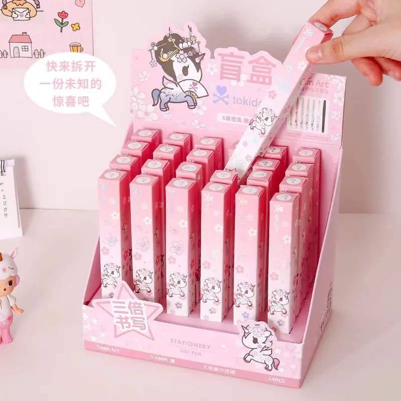 6 / Set Kawaii TOKIDOK Cherry Blossom Unicorn Series News Blind Box Neuter Pen School Writing Supplies Stationery Gifts For Stud
6 / Set Kawaii TOKIDOK Cherry Blossom Unicorn Series News Blind Box Neuter Pen School Writing Supplies Stationery Gifts For Stud