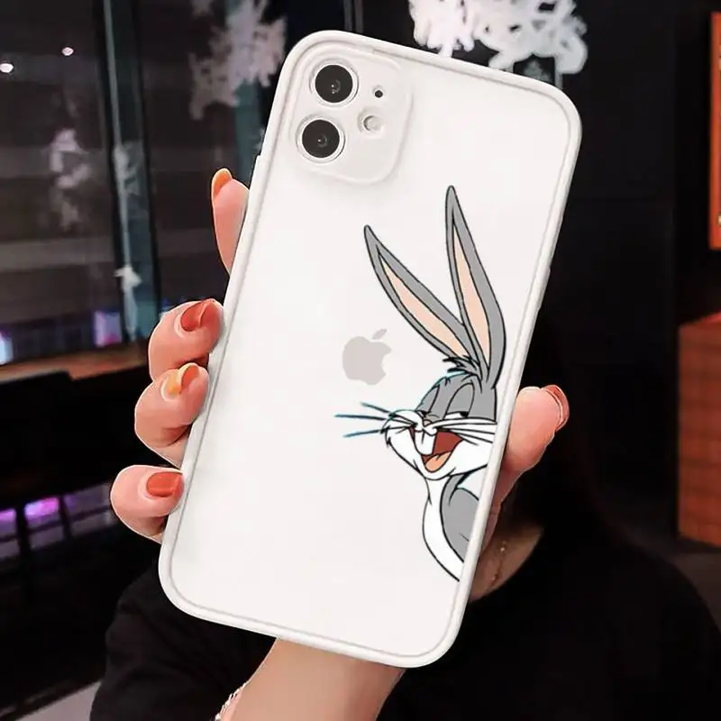 Bugs Bunny funny cute rabbit luxury Phone Cases fundamatte transparent For iphone 7 8 11 12 plus mini x xs xr pro max cover
Bugs Bunny funny cute rabbit luxury Phone Cases fundamatte transparent For iphone 7 8 11 12 plus mini x xs xr pro max cover
