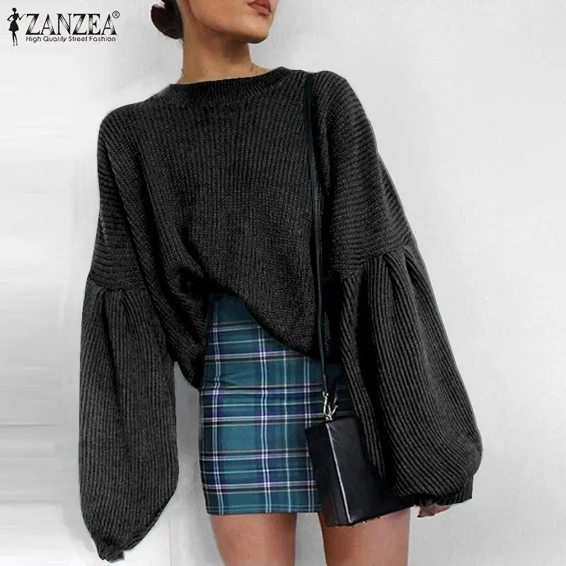 Fashion Casual Women's Blouse Shirts Tunic ZANZEA 2021 Spring Autumn OL Puff Sleeve Blusa Femininas Oversized Loose Solid Tops
Fashion Casual Women's Blouse Shirts Tunic ZANZEA 2021 Spring Autumn OL Puff Sleeve Blusa Femininas Oversized Loose Solid Tops