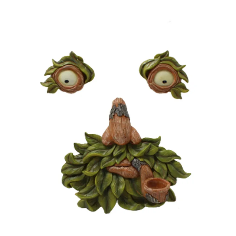 Tree Face Decoration Resin Leaf Tree Face Garden Courtyard Cartoon Style Pendant Interesting REME889
Tree Face Decoration Resin Leaf Tree Face Garden Courtyard Cartoon Style Pendant Interesting REME889