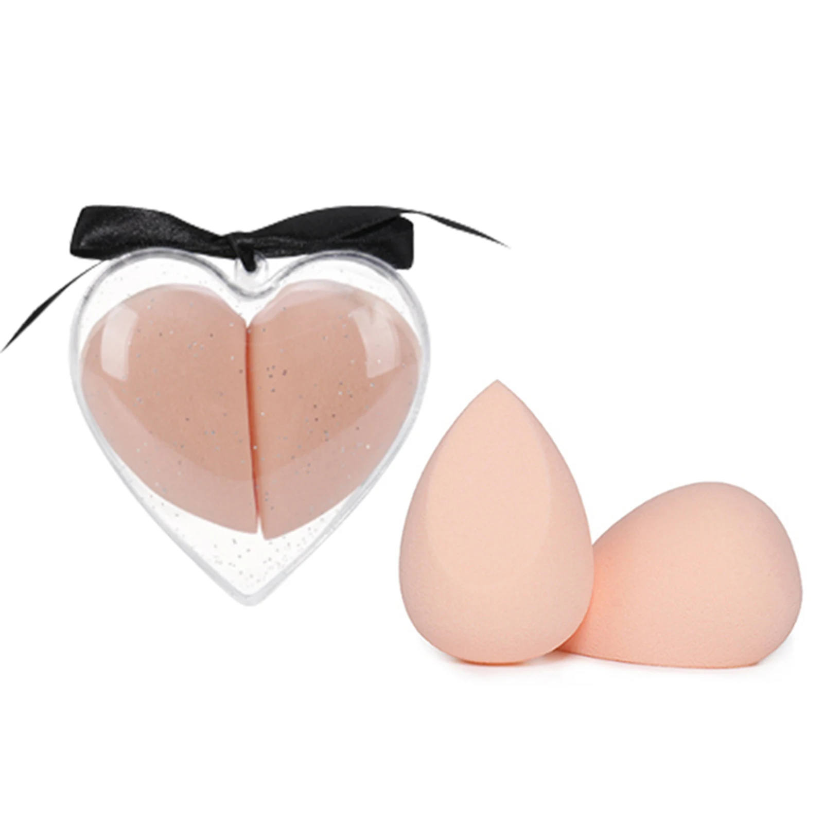 2 PCS Makeup Sponge Heart Shape Cosmetic Puff Concealer Powder Set Foundation Sponge Puff Wet Cosmetic Tool Make Up Sponge
2 PCS Makeup Sponge Heart Shape Cosmetic Puff Concealer Powder Set Foundation Sponge Puff Wet Cosmetic Tool Make Up Sponge