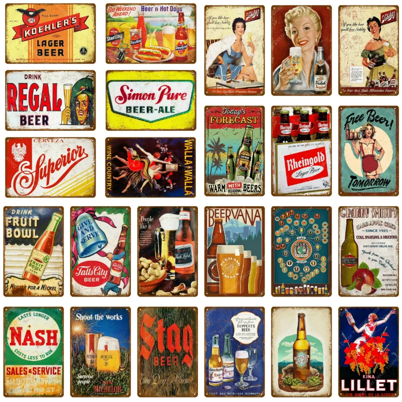 Плакаты для пива Alocohol, плакаты для бара, паба, кухни, Классические Металлические Декоративные плакаты с ржавчиной, жестяные Плакаты для твор...
Плакаты для пива Alocohol, плакаты для бара, паба, кухни, Классические Металлические Декоративные плакаты с ржавчиной, жестяные Плакаты для твор...