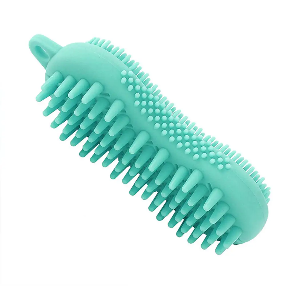 Silicone Body Scrubber Shower Bathing Shampoo Brush Double Sided Exfoliating Scalp Scrubber Women Men Home Shower Bathing Brushs
Silicone Body Scrubber Shower Bathing Shampoo Brush Double Sided Exfoliating Scalp Scrubber Women Men Home Shower Bathing Brushs