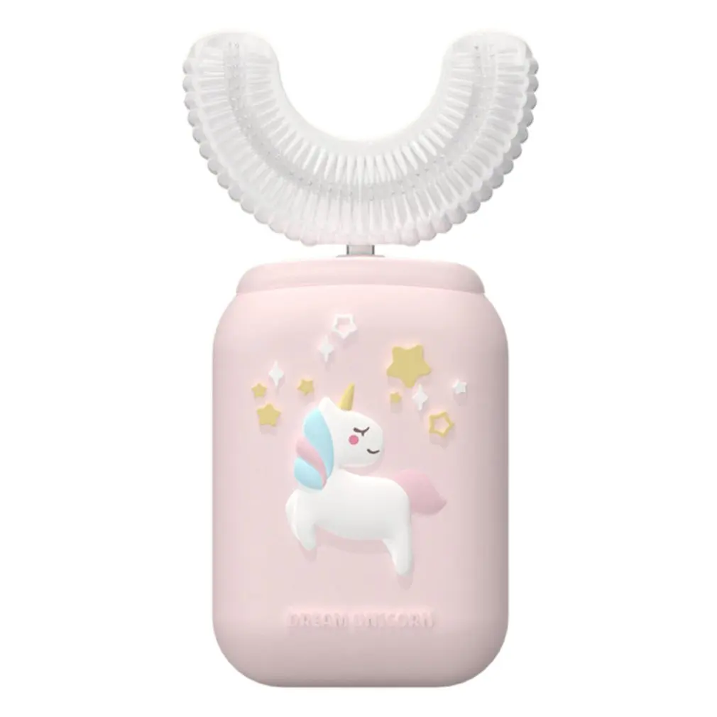 Cute Kids Electric Toothbrush U-shaped Sweetheart Unicorn Waterproof Automatic Ultrasonic Rechargeable Toothbrush
Cute Kids Electric Toothbrush U-shaped Sweetheart Unicorn Waterproof Automatic Ultrasonic Rechargeable Toothbrush