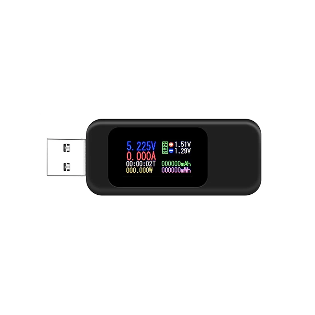 USB Current Voltage Capacity Tester Volt Current Voltage Detect Charger Capacity Tester
USB Current Voltage Capacity Tester Volt Current Voltage Detect Charger Capacity Tester