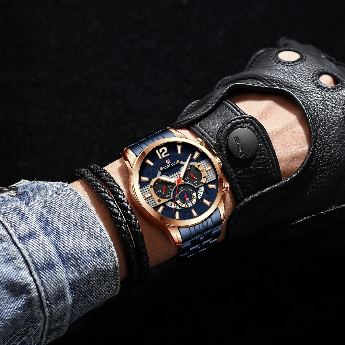 REWARD Watches Mens 2021 Top Brand Men Quartz Wristwatches Sport Watch Full Steel Strap Clocks Chronograph
REWARD Watches Mens 2021 Top Brand Men Quartz Wristwatches Sport Watch Full Steel Strap Clocks Chronograph