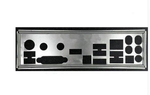 New I/O shield back plate of motherboard for ASRock Z77E-ITX just shield backplate Suitable I/O baffle
New I/O shield back plate of motherboard for ASRock Z77E-ITX just shield backplate Suitable I/O baffle