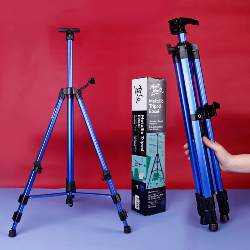 Aluminum Alloy Folding Easel 146cm Retractable Bracket Sketch Easel Lightweight Sketch Easel Desktop Easel 
Aluminum Alloy Folding Easel 146cm Retractable Bracket Sketch Easel Lightweight Sketch Easel Desktop Easel