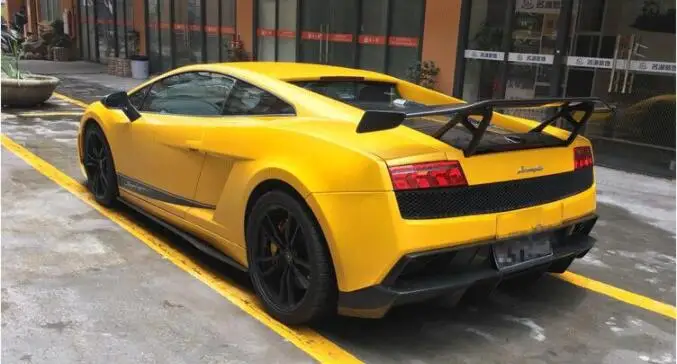 REAL CARBON FIBER REAR WING TRUNK LIP SPOILER FOR Lamborghini GALLARDO LP550 LP560 LP570 2007-2014
REAL CARBON FIBER REAR WING TRUNK LIP SPOILER FOR Lamborghini GALLARDO LP550 LP560 LP570 2007-2014