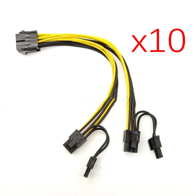 10 шт./лот PCI-E PCIE 8p Женский до 2 портов двойной 8pin 6 + 2 p Вилка GPU видеокарта кабель удлинителя питания для майнинга
10 шт./лот PCI-E PCIE 8p Женский до 2 портов двойной 8pin 6 + 2 p Вилка GPU видеокарта кабель удлинителя питания для майнинга