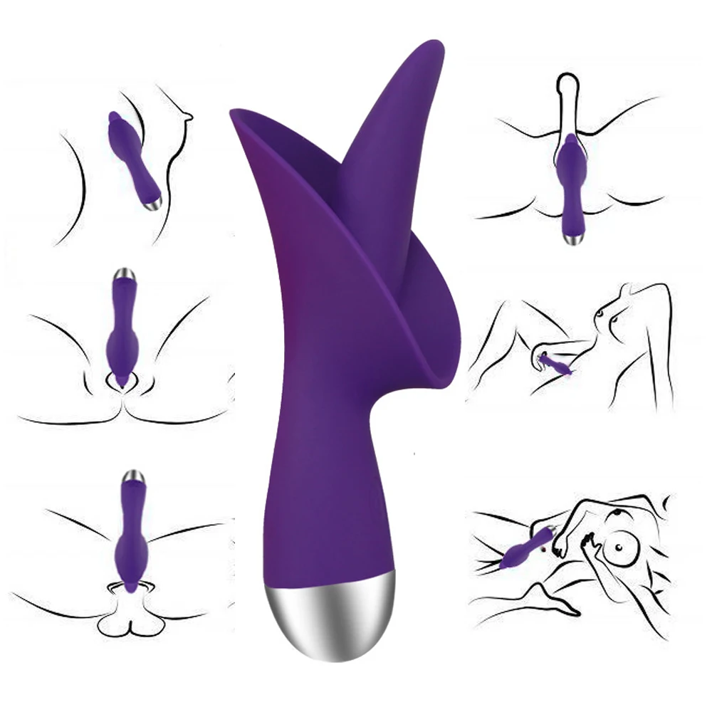 Rechargeable 10 Speed Vibrating Cunnilingus Massager for Women Silicone Tongue Licking Clitoris Nipples Stimulator Massage Wand
Rechargeable 10 Speed Vibrating Cunnilingus Massager for Women Silicone Tongue Licking Clitoris Nipples Stimulator Massage Wand