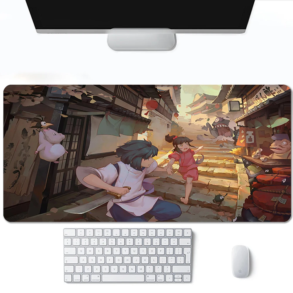 Spirited Away Anime Natural Rubber Non-slip Gaming Cartoons mousepad Decoration Desk Mat Large Mouse Pad Extended Keyboards Mat
Spirited Away Anime Natural Rubber Non-slip Gaming Cartoons mousepad Decoration Desk Mat Large Mouse Pad Extended Keyboards Mat