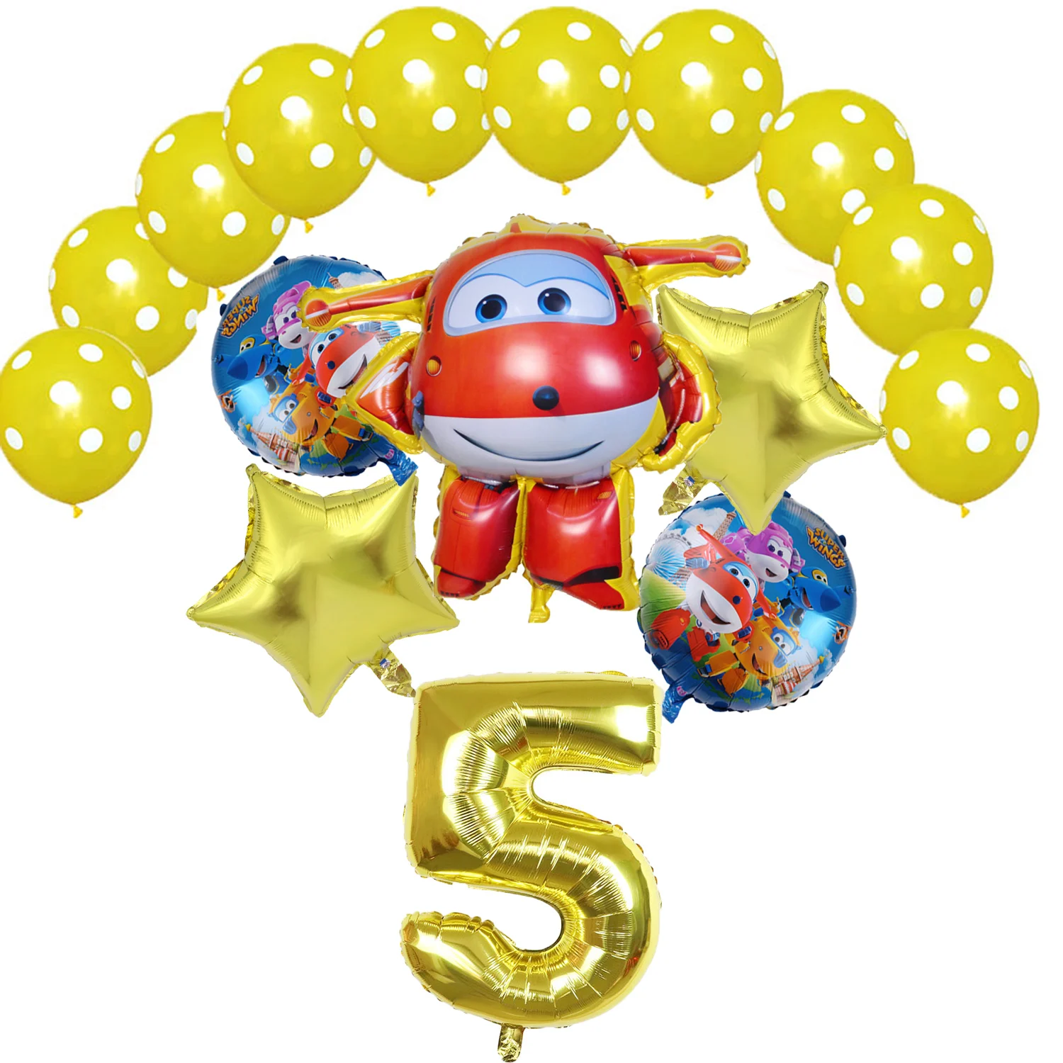Super Wings Foil Balloon cartoon globos Jett Helium Ballon Birthday Party Decorations Kids toys air inflatable balls
Super Wings Foil Balloon cartoon globos Jett Helium Ballon Birthday Party Decorations Kids toys air inflatable balls