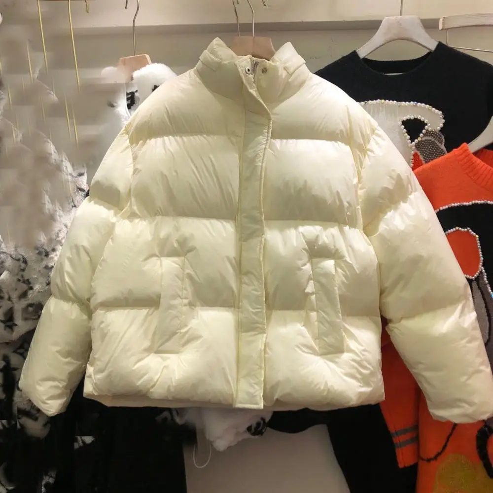 Autumn and winter 2020 down cotton cotton jacket casual all-match Korean style trend loose warm solid color jacket women
Autumn and winter 2020 down cotton cotton jacket casual all-match Korean style trend loose warm solid color jacket women