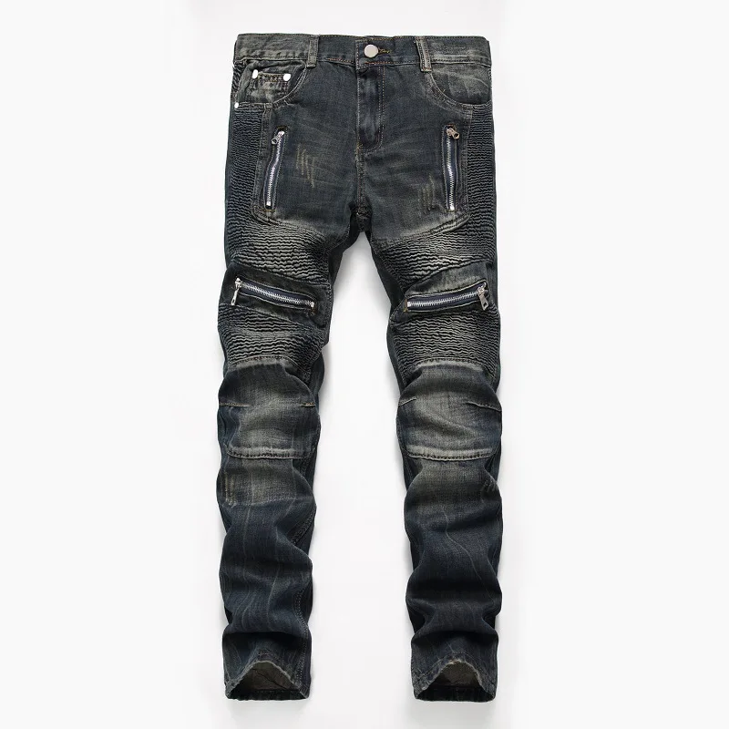 2021 New Nostalgic Motorcycle Jeans Men‘s Original Personality Fashion Men Trendy Pants
2021 New Nostalgic Motorcycle Jeans Men‘s Original Personality Fashion Men Trendy Pants