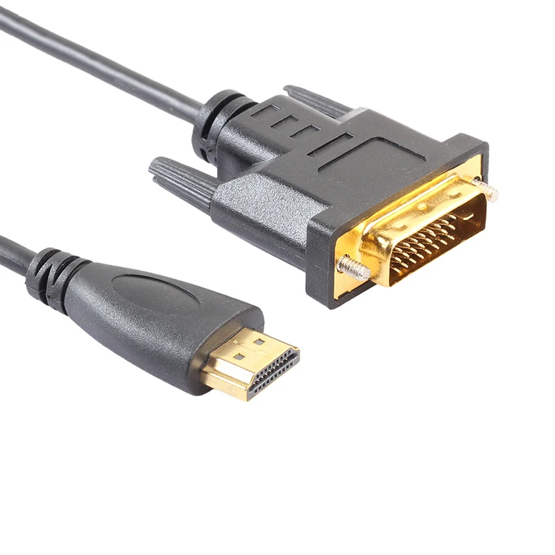 1080P 3D HDMI to DVI HDMI Cable DVI-D 24+1 Pin Adapter Cables for LCD DVD HDTV XBOX High Speed DVI to HDMI Cable
1080P 3D HDMI to DVI HDMI Cable DVI-D 24+1 Pin Adapter Cables for LCD DVD HDTV XBOX High Speed DVI to HDMI Cable