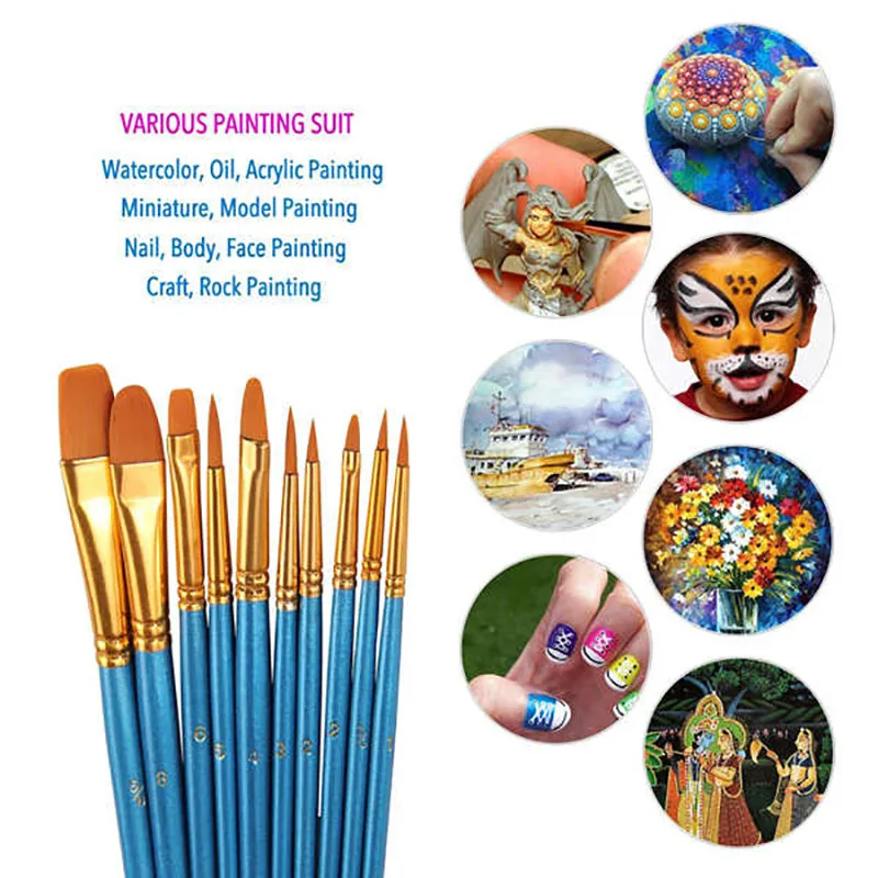 Artist Brush,Palette Watercolor Nylon Paint Brush Set,Paint Tray Artist Palette Painting Brush For Beginners Children
Artist Brush,Palette Watercolor Nylon Paint Brush Set,Paint Tray Artist Palette Painting Brush For Beginners Children