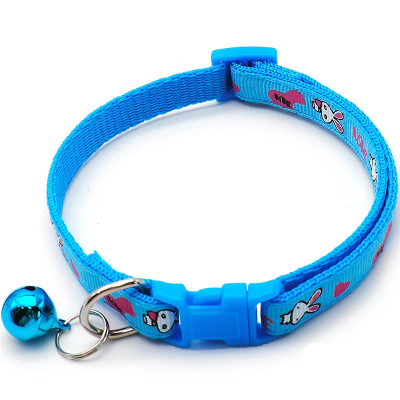 Cartoon Print Cat Collar Adjustable Nylon Easy Wear Safety Necklace Collar with Bell Puppy Pet Chihuahua Cat Accessory
Cartoon Print Cat Collar Adjustable Nylon Easy Wear Safety Necklace Collar with Bell Puppy Pet Chihuahua Cat Accessory