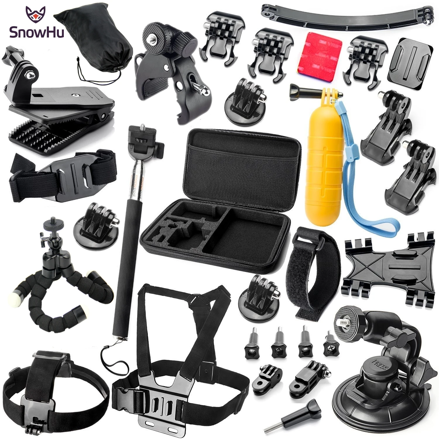 SnowHu for Gopro Accessories set for Go pro Hero 10 9 8 7 6 Head Chest Strap Adapter Mount For yi 4K For eken sport camera GS16
SnowHu for Gopro Accessories set for Go pro Hero 10 9 8 7 6 Head Chest Strap Adapter Mount For yi 4K For eken sport camera GS16