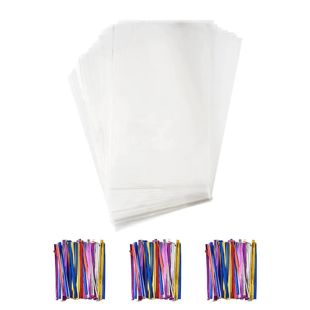 100pcs/set Mixed Color Transparent OPP Cellophane Bags with Plastic & Iron Core Wire Twist Ties Rectangle for DIY Jewelry Making
100pcs/set Mixed Color Transparent OPP Cellophane Bags with Plastic & Iron Core Wire Twist Ties Rectangle for DIY Jewelry Making