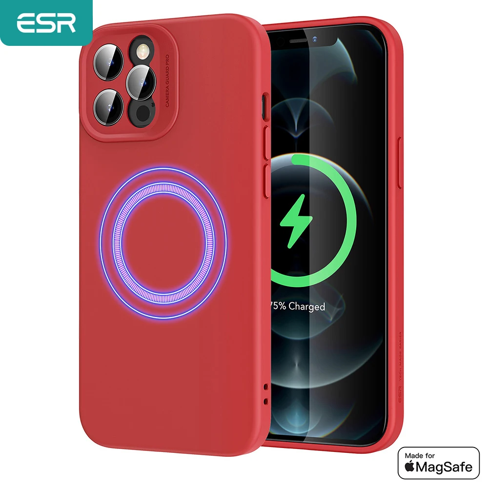 ESR for MagSafe Phone Case for iPhone 12 Pro Max Cover for iPhone 12 Mini Made for MagSafe MFI Camera Protection Case for iPhone
ESR for MagSafe Phone Case for iPhone 12 Pro Max Cover for iPhone 12 Mini Made for MagSafe MFI Camera Protection Case for iPhone