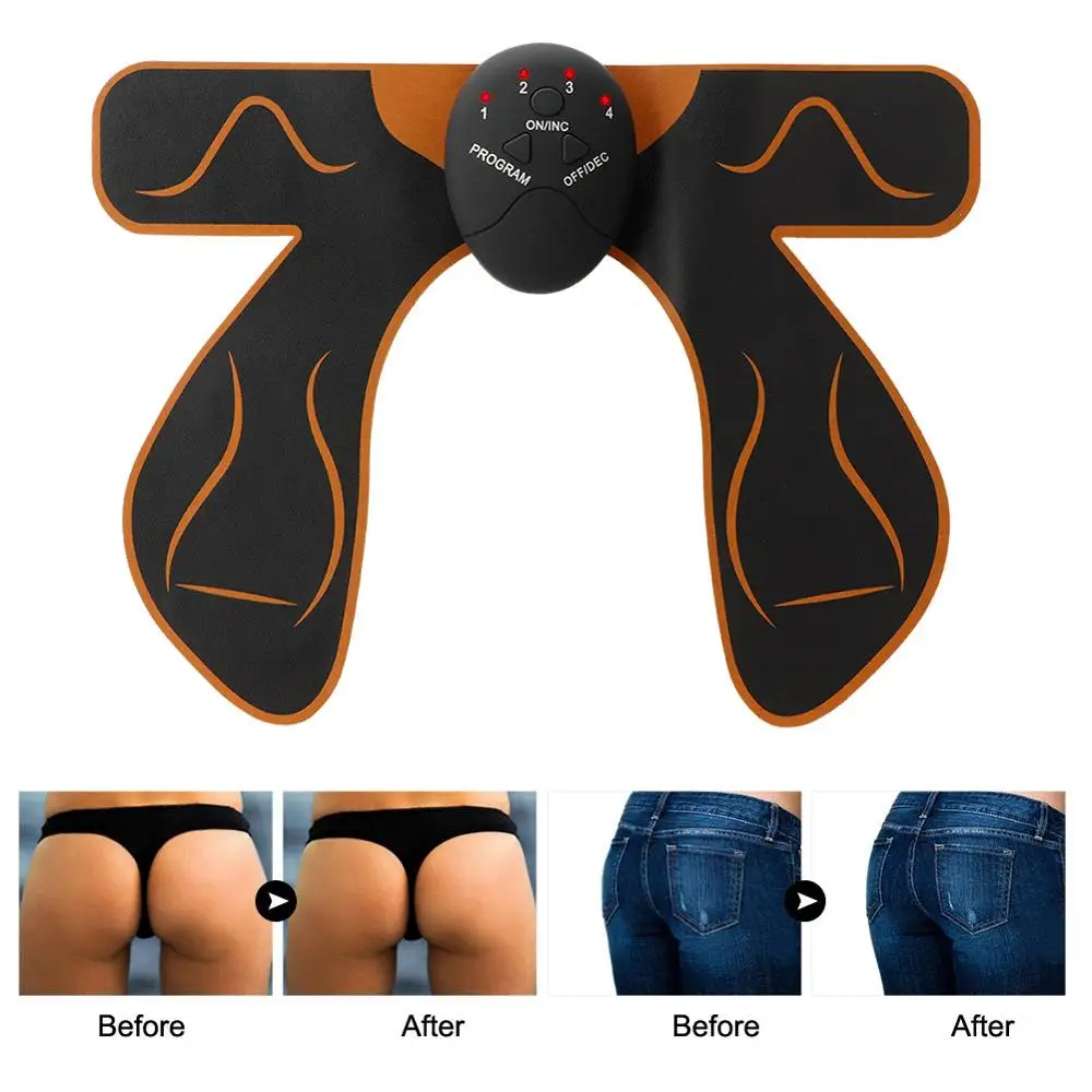 6 Modes EMS Smart Beautiful Hips U-Shaped Pad Shaping Bodies Create Charming Body Massage Exercise Hip Muscle Hip Trainer Supply
6 Modes EMS Smart Beautiful Hips U-Shaped Pad Shaping Bodies Create Charming Body Massage Exercise Hip Muscle Hip Trainer Supply