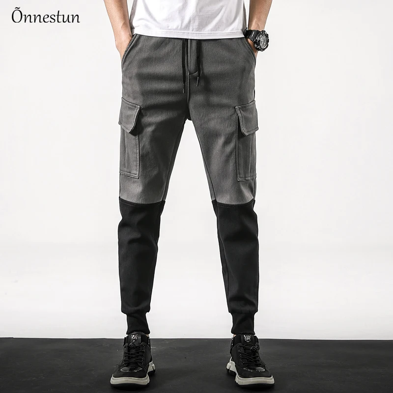 Onnestun Streetwear Joggers Spring New Patchwokr Harajuku Mens Pants Pocket Sweatpant Hip Hop Military Trousers Cargo Pants Men
Onnestun Streetwear Joggers Spring New Patchwokr Harajuku Mens Pants Pocket Sweatpant Hip Hop Military Trousers Cargo Pants Men