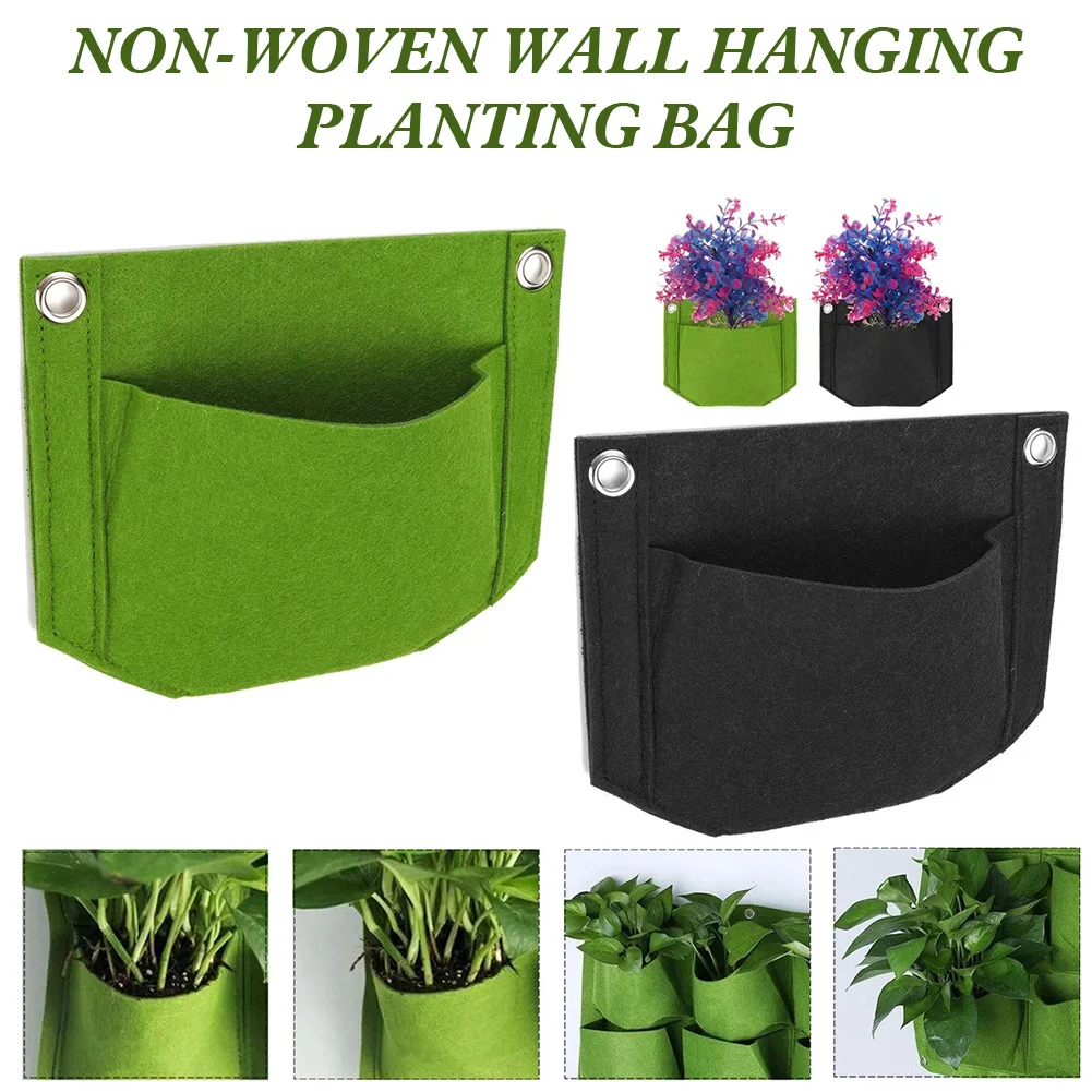 Non-woven Plant Grow Bags Thickened Non-Woven Fabric Planting Growth Bags Vertical Wall Garaden for Indoor and Outdoor 6.3"x7.9"
Non-woven Plant Grow Bags Thickened Non-Woven Fabric Planting Growth Bags Vertical Wall Garaden for Indoor and Outdoor 6.3"x7.9"