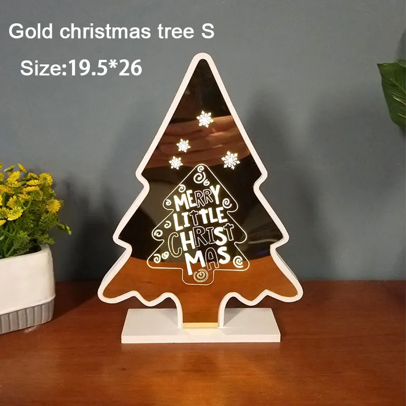 Christmas Tree LED Night Light for Children Christams Decoration Table Desk Light for Home Bedroom Kids Baby Bedside Lamp Gifts
Christmas Tree LED Night Light for Children Christams Decoration Table Desk Light for Home Bedroom Kids Baby Bedside Lamp Gifts