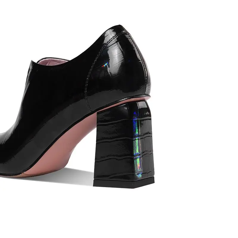 ALLBITEFO size:34-41 genuine leather brand high heel shoes thick heels office ladies shoes women heels shoes alons hauts femme
ALLBITEFO size:34-41 genuine leather brand high heel shoes thick heels office ladies shoes women heels shoes alons hauts femme