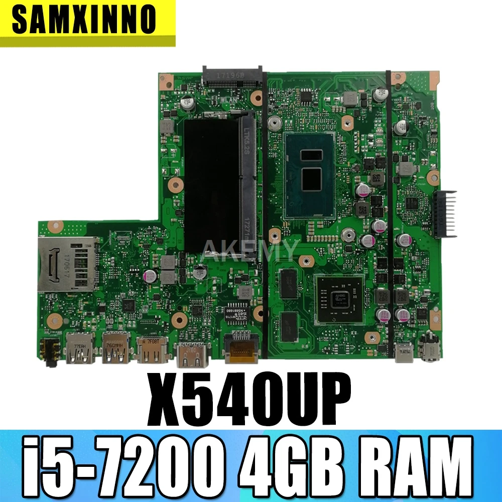 Akemy X540UP laptop Motherboard X540UP X540U A540U R504U Mainboard i5-7200 4GB RAM X540UP
Akemy X540UP laptop Motherboard X540UP X540U A540U R504U Mainboard i5-7200 4GB RAM X540UP