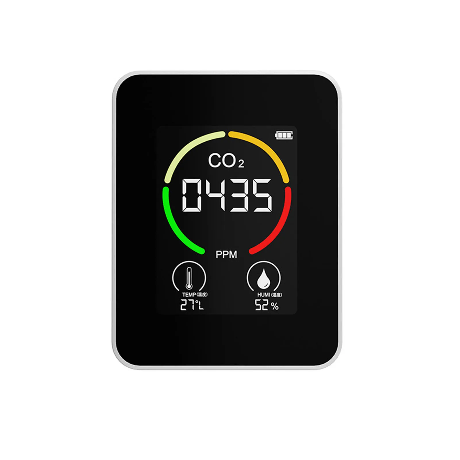 Air Monitor Indoor CO2 Detector Carbon Dioxide Detector Meter Digital Temperature Humidity Sensor For Greenhouse Warehouse
Air Monitor Indoor CO2 Detector Carbon Dioxide Detector Meter Digital Temperature Humidity Sensor For Greenhouse Warehouse