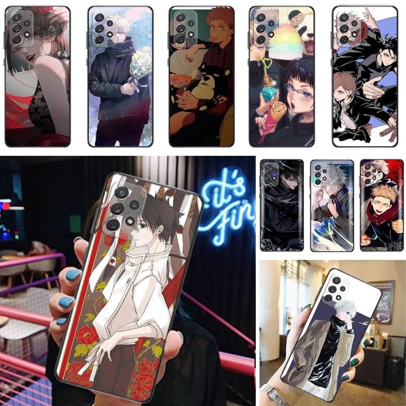 Jujutsu Kaisen Sukuna Satoru Gojo Yuji Itadori Fushiguro Megumi Phone Case For Samsung Galaxy A52 A72 4G 5G Coque Carcasa Cases
Jujutsu Kaisen Sukuna Satoru Gojo Yuji Itadori Fushiguro Megumi Phone Case For Samsung Galaxy A52 A72 4G 5G Coque Carcasa Cases