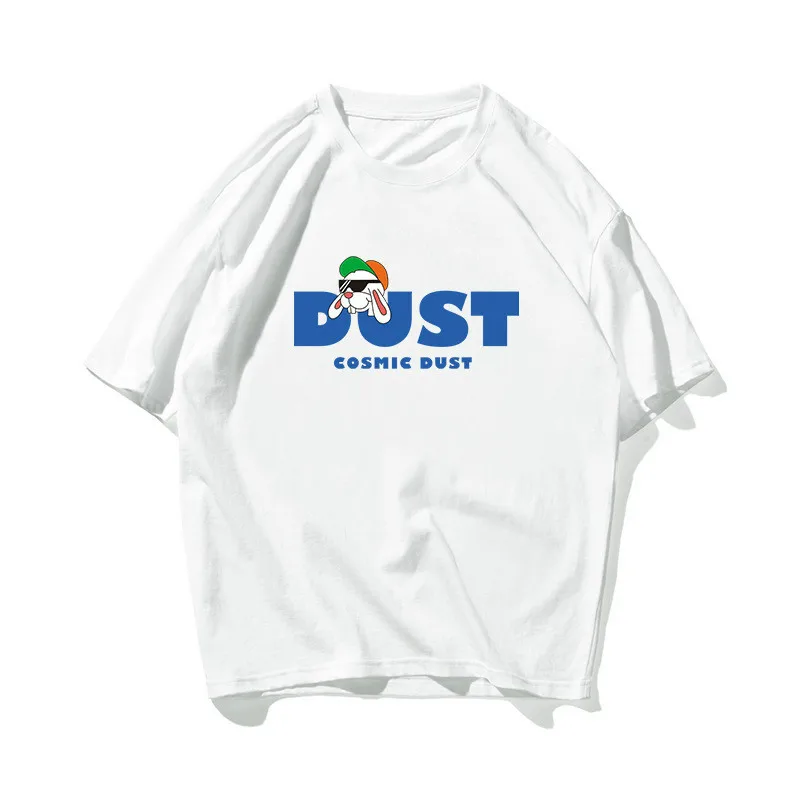 Fashion Loose Oversized Round Neck Cotton Short-sleeved T-shirt Couple Wild Simple Street Casual Fashion Half-sleeved Sports Men
Fashion Loose Oversized Round Neck Cotton Short-sleeved T-shirt Couple Wild Simple Street Casual Fashion Half-sleeved Sports Men
