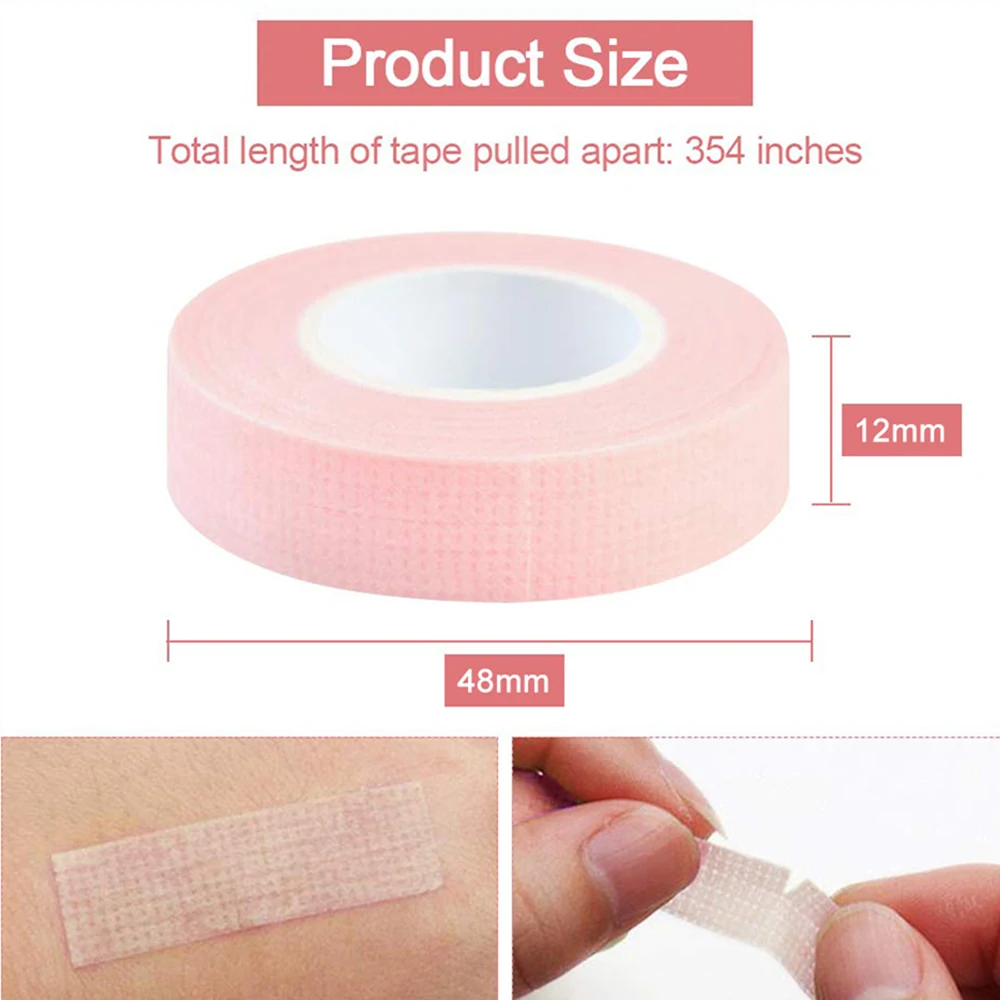 1/3/5 Roll Pink Non-Woven False Eyelash Extension Tape For Grafting Fake Lash Eyeliner Adhesive Eye Patch Cosmetic Tools 9m
1/3/5 Roll Pink Non-Woven False Eyelash Extension Tape For Grafting Fake Lash Eyeliner Adhesive Eye Patch Cosmetic Tools 9m