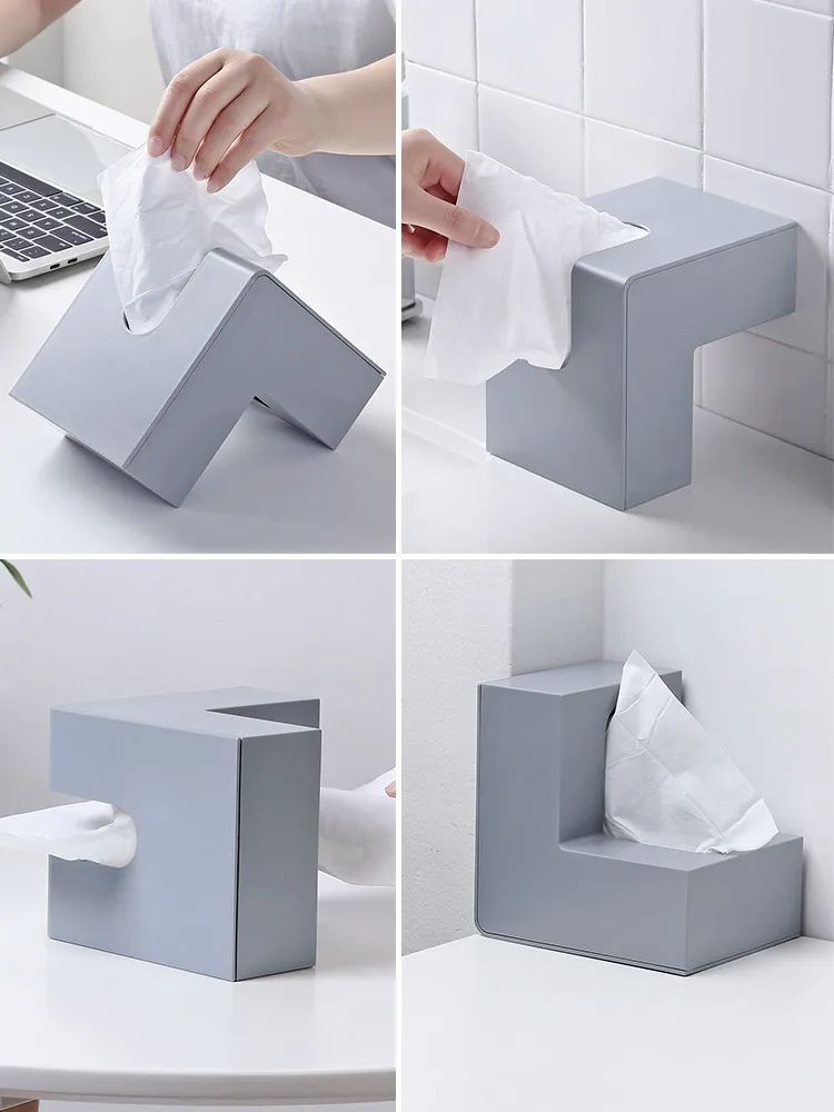 

Креативная Скандинавская семейная коробка для гостиной, бумажная коробка для извлечения, простой семейный контейнер для хранения