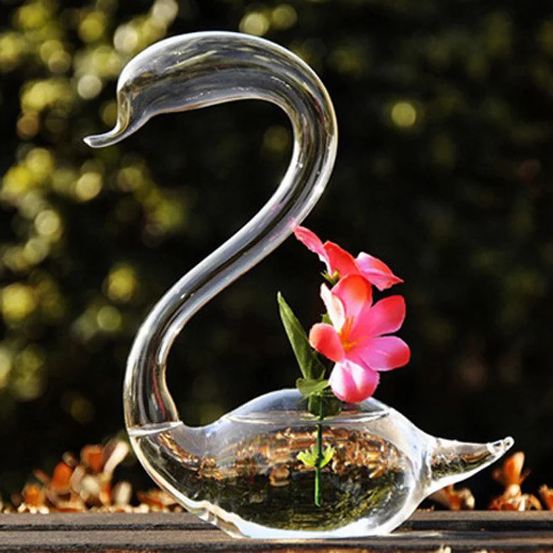 O.RoseLif Love Swan flower vases lass Glass Paperweight Figurine Gift Crafts planters wedding decoration vasos party gifts
O.RoseLif Love Swan flower vases lass Glass Paperweight Figurine Gift Crafts planters wedding decoration vasos party gifts