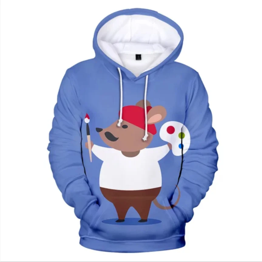 New Harajuku 3D Hoodies for Girls Cat Mouse White&pink Hooded Women's Sweatshirt Long-sleeved Men/Women Hoodies Kawaii Outwear
New Harajuku 3D Hoodies for Girls Cat Mouse White&pink Hooded Women's Sweatshirt Long-sleeved Men/Women Hoodies Kawaii Outwear