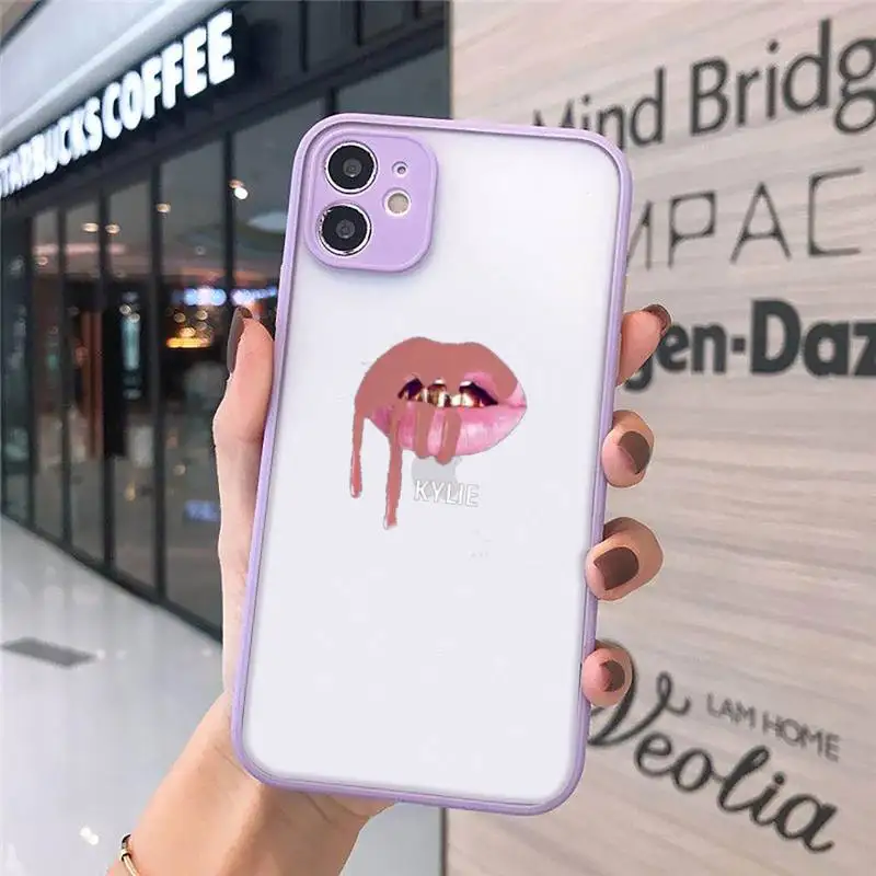 Sexy Girl Kylie Jenner Lips Kiss Phone Cases Matte Transparent For iPhone 12 Mini 11 Pro XR XS Max 7 8 Plus
Sexy Girl Kylie Jenner Lips Kiss Phone Cases Matte Transparent For iPhone 12 Mini 11 Pro XR XS Max 7 8 Plus