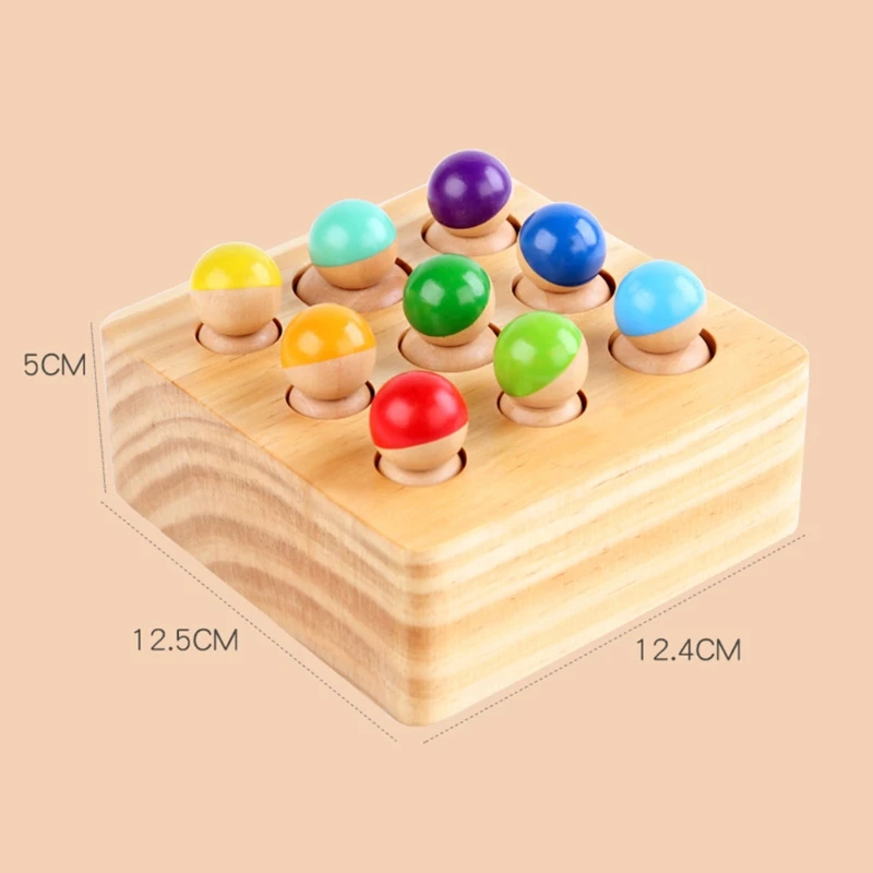 Wooden Montessori Toy Pulling Wood Doll Shape Matching Size Cognition Early Learning Educational Toys
Wooden Montessori Toy Pulling Wood Doll Shape Matching Size Cognition Early Learning Educational Toys