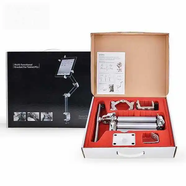 Aluminum 360 Rotating Wall Bed Bracket For IPad Air Mini 7-11 Foldable Multifunctional Tablet PC Phone Holder Car Bracket
Aluminum 360 Rotating Wall Bed Bracket For IPad Air Mini 7-11 Foldable Multifunctional Tablet PC Phone Holder Car Bracket
