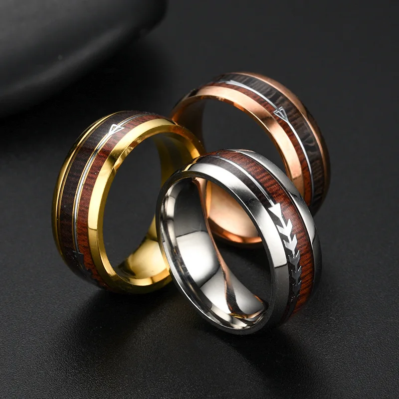 Men Rings Stainless Steel Wood Grain Women Rings Male Jewelry Accessories Fashion Party Gift Wholesale Dropshipping SY001
Men Rings Stainless Steel Wood Grain Women Rings Male Jewelry Accessories Fashion Party Gift Wholesale Dropshipping SY001