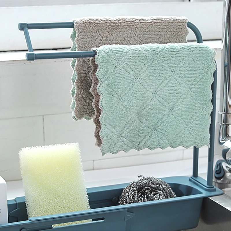 Telescopic Sink Rack Holder Expandable Storage Drain Basket for Home Kitchen MDJ998
Telescopic Sink Rack Holder Expandable Storage Drain Basket for Home Kitchen MDJ998