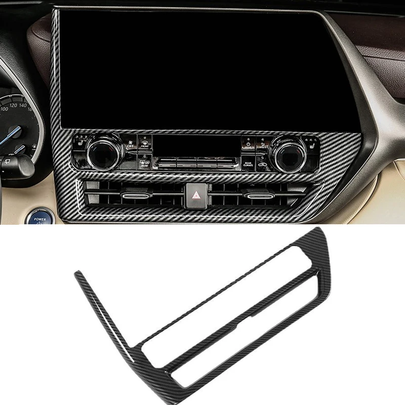 For Toyota Highlander 2022 Left Hand Drive Car Navigation Control Panel Air Conditioner Cover Carbon Fiber ABS Accessories
For Toyota Highlander 2022 Left Hand Drive Car Navigation Control Panel Air Conditioner Cover Carbon Fiber ABS Accessories