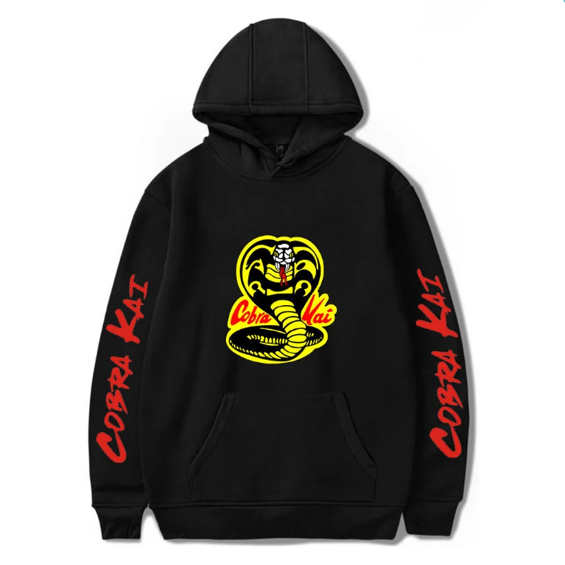 Black Hoodie COBRA KAI Hoodies Men Women Sweatshirts Harajuku Hip Hop Hooded COBRA KAI Boys Girls Casual Popular Pullovers
Black Hoodie COBRA KAI Hoodies Men Women Sweatshirts Harajuku Hip Hop Hooded COBRA KAI Boys Girls Casual Popular Pullovers