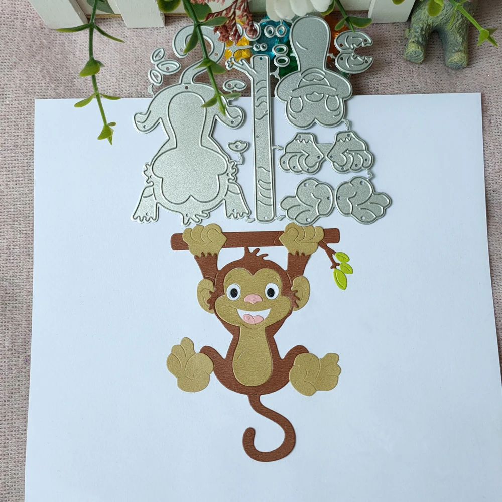 New Animals monkeys metal cutting die scrapbook for photo album paper diy gift card decoration embossed dice
New Animals monkeys metal cutting die scrapbook for photo album paper diy gift card decoration embossed dice