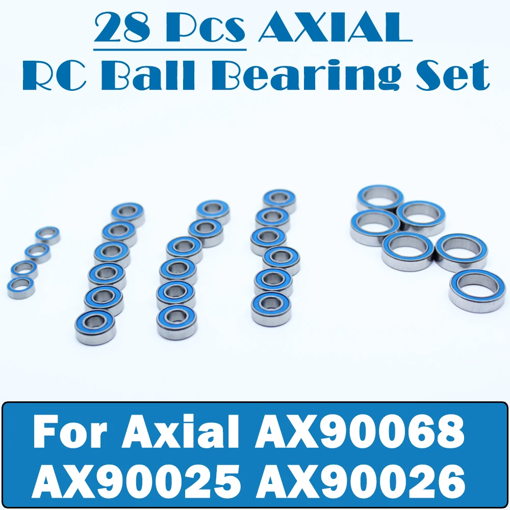 Axial RC Ball Bearing Set for Axial AX90068 AX90025 AX90026 28Pcs Bearings
Axial RC Ball Bearing Set for Axial AX90068 AX90025 AX90026 28Pcs Bearings