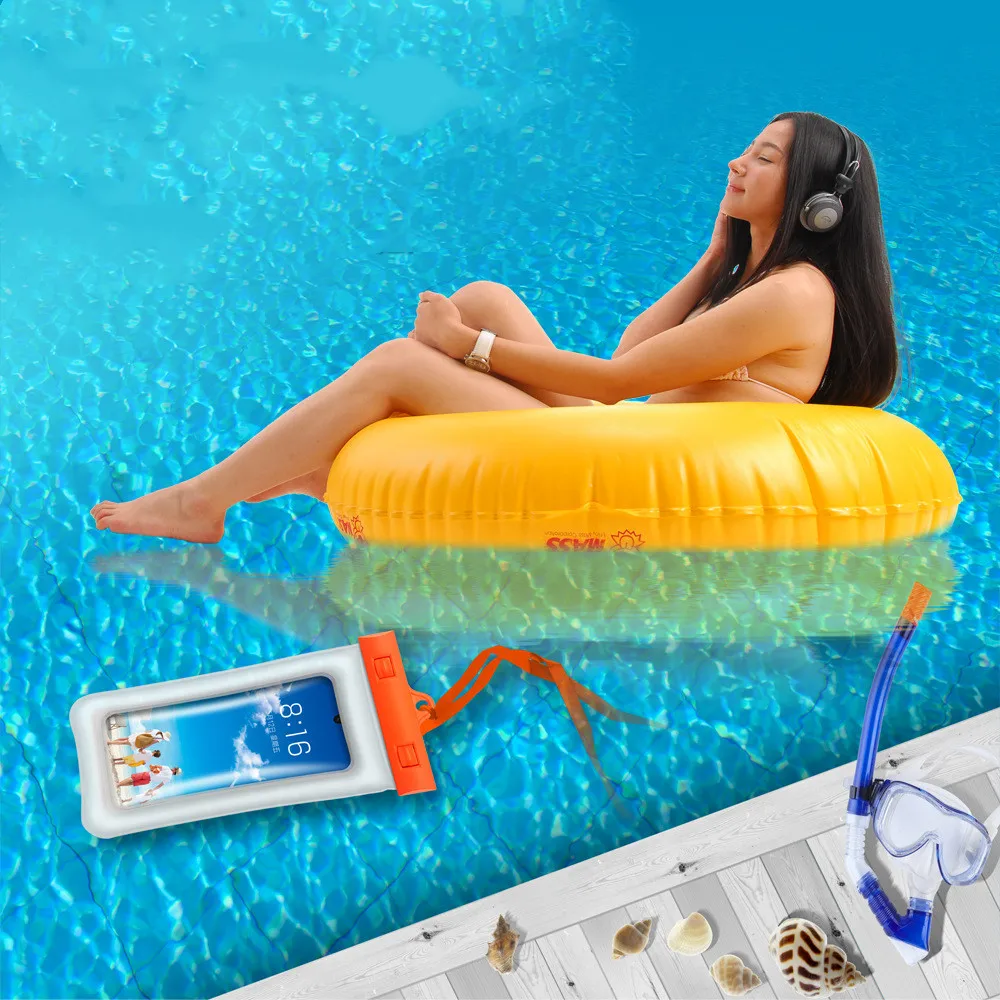 New 6 Inch Floating Swimming Bags Transparent Waterproof Mobile Phone Pouch Case Swim Diving Surfing Beach Bags
New 6 Inch Floating Swimming Bags Transparent Waterproof Mobile Phone Pouch Case Swim Diving Surfing Beach Bags